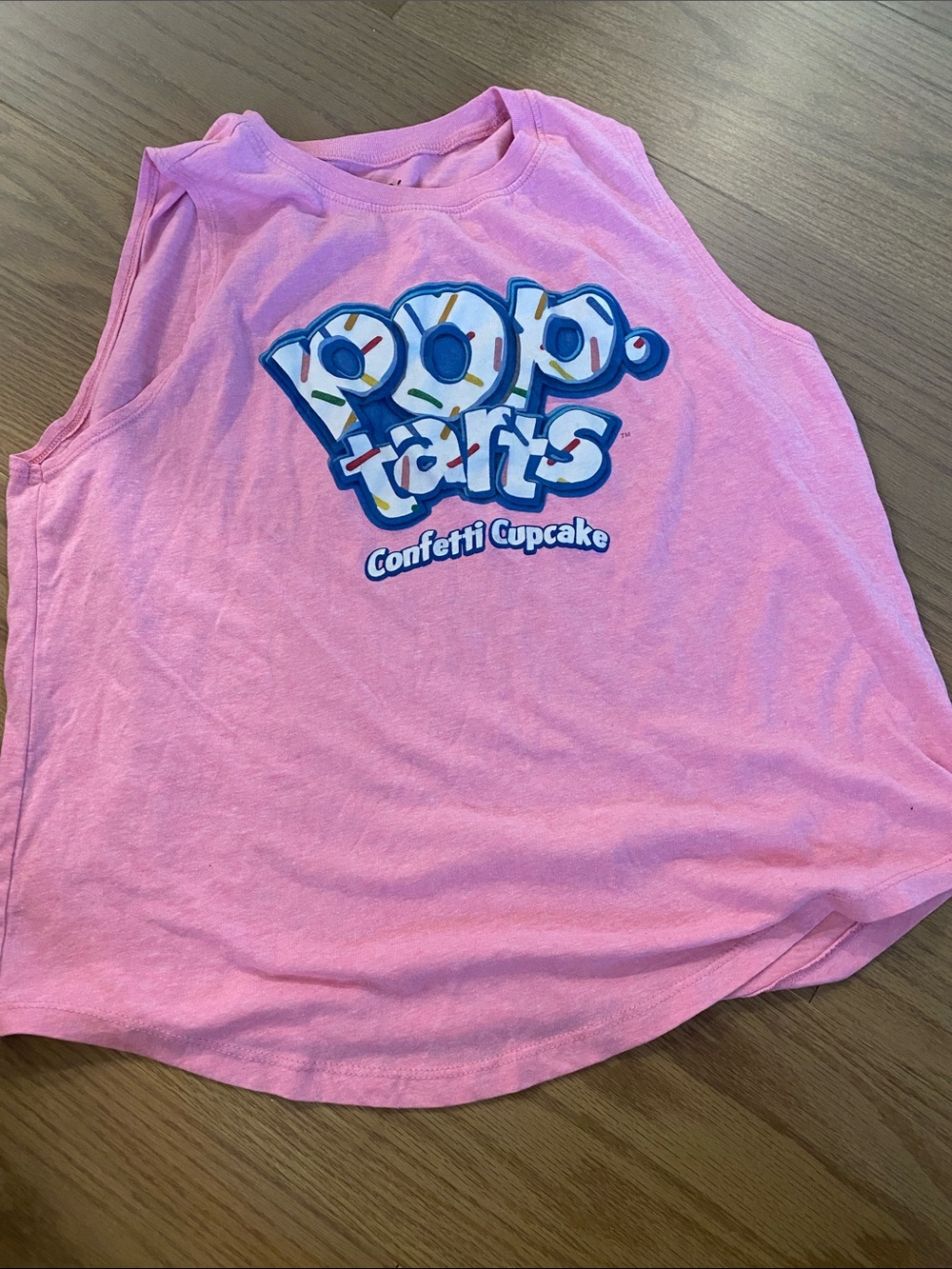 Pink Confetti Cupcake Tank Top